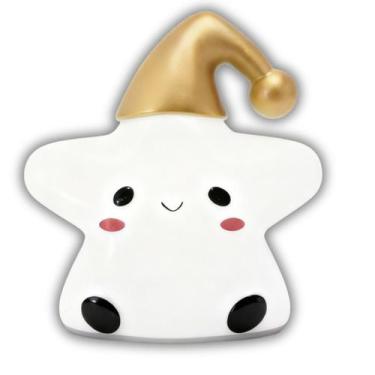 Imagem de Abajur Luminária Infantil Tomada Quarto Bebê Led Estrela - Maxmidia, B