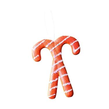 Imagem de MotiveTech Enfeite de árvore de Natal pendurado decoração de Natal pingente de doce para aniversário, Bengala