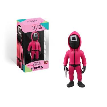 Imagem de MINIX - TV Series #158 - Squid Game - Masked Manager Square Guard - Collectible Figure 12cm