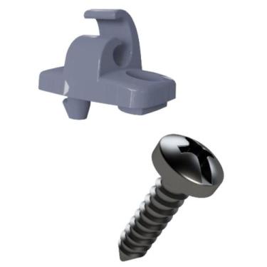Imagem de Kit 2Pcs Suporte Quebra Sol Grafite Cross Fox Spacefox - Mestre da Fix