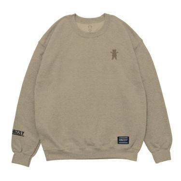 Imagem de Moletom Grizzly Mini Og Bear Crew Neck M NEW SAND UNICA-Masculino