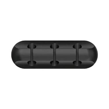 Imagem de Organizador De Cabos De Silicone Autoadesivo Para Mouse, Teclado, Fone