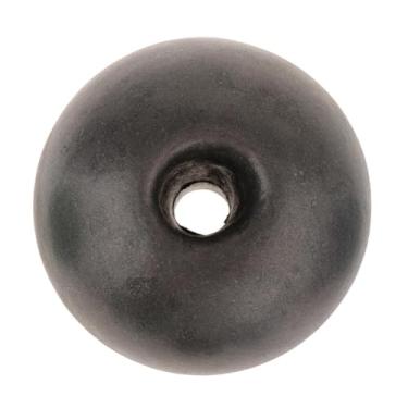 Imagem de Generic Boia de corda para caiaque, barco, boia, bola de flutuação de 15 cm, acessório de flutuação, bola de flutuação para pesca em águas profundas, marcador, Preto