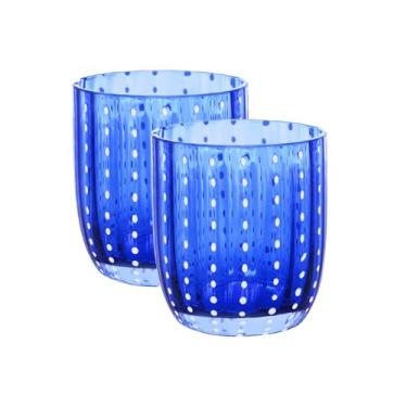 Imagem de WOLFF - Conjunto 2 Copos de Vidro Orquídea Azul 300ml