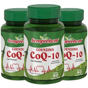 Imagem de Coenzima Q-10 - Semprebom - 180 caps - 600 mg