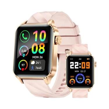 Imagem de Relógio Inteligente Feminino À Prova D'água Com Chamada Bluetooth, Mon
