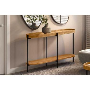 Imagem de Aparador De Sala Jantar Monaco C- 1 Prateleira Nature-tauari Fosco - Linea Brasil