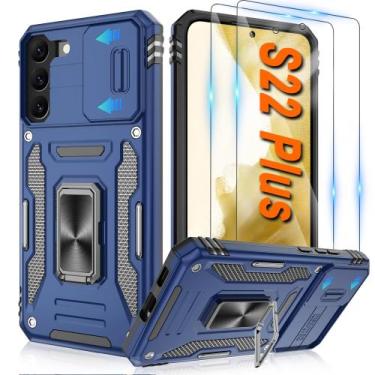 Imagem de Capa de telefone ATUMP Galaxy S22 Plus 6,6" à prova de choque azul mar