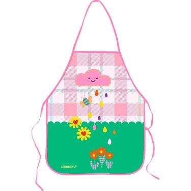 Imagem de Avental Escolar Decorado Jardim Infantil 49x39 LeoeLeo
