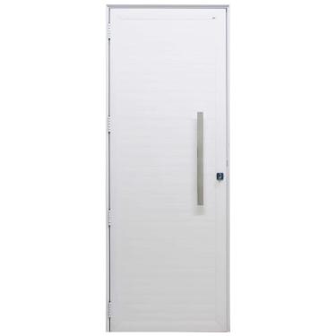 Imagem de Porta de Giro Perfecta com Lambril 215x80cm Esquerda Branca -1732-3023 - JAP