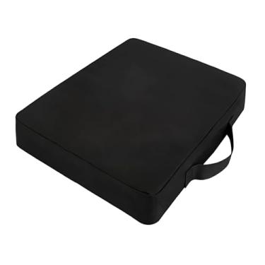 Imagem de Almofada portátil para concerto, assento almofadado ao ar livre à prova d'água, tapete de acampamento espesso, tecido Oxford à prova de umidade, design confortável e duradouro, com alça dobrável