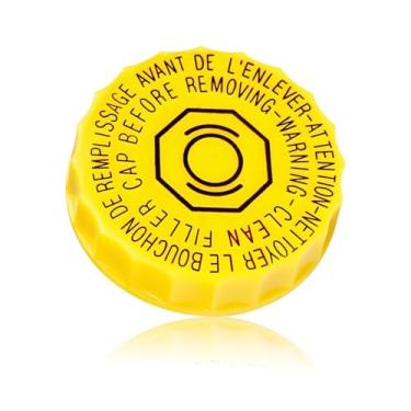 Imagem de HQRNYP Tampa do reservatório do cilindro mestre de freio, tampa do reservatório de fluido de freio, tampa de enchimento do cilindro de freio mestre compatível com Dodge Jeep Chrysler, substitui OEM