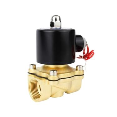 Imagem de Válvula solenóide elétrica fêmea BSP de 1/4" 3/8" 1/2" 3/4" - Normalmente fechada, 12V/24V/110V/220V, controle pneumático para aplicações água, óleo e ar(1-1/4",BSPP FEMALE_DC12V)