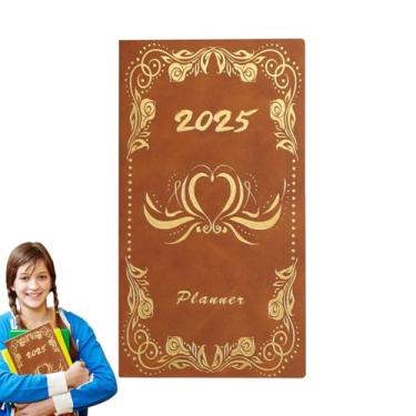 Imagem de Shakven Planejador Diário,Agenda 2025 | Livros portáteis do plano da agenda 2025 - Livro de escrita, planejador acadêmico, planejador semanal e mensal, planejador diário para mulheres e homens