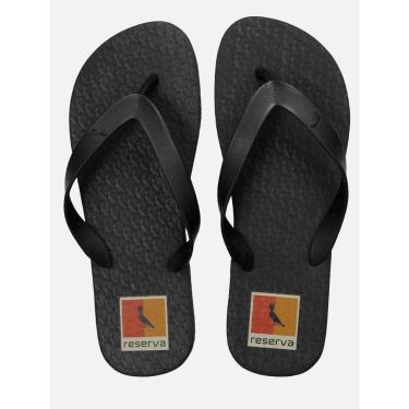 Imagem de Chinelo Reserva Masculino Double Tag Preto-Masculino