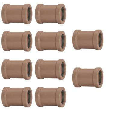 Imagem de Luva de Correr 32mm PVC Encanamento Conexão Kit 10 Un