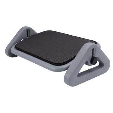 Imagem de GOTOTOP Apoio de Pés Ergonômico, Base Antiderrapante de Altura Ajustável e Banco de Pés Com Textura de Massagem para Escritório Doméstico