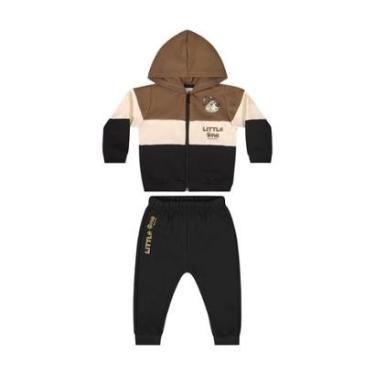 Imagem de Conjunto de Moletom com Jaqueta e Calça para Bebê Menino Quimby-Masculino