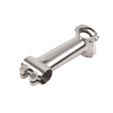 Imagem de Mesa de guidão CNC para bicicleta MTB Power, 1-1/8", compatível com bicicletas de montanha, estrada e BMX, com diâmetros de 25,4 mm e 31,8 mm, em titânio.(31.8x280mm)