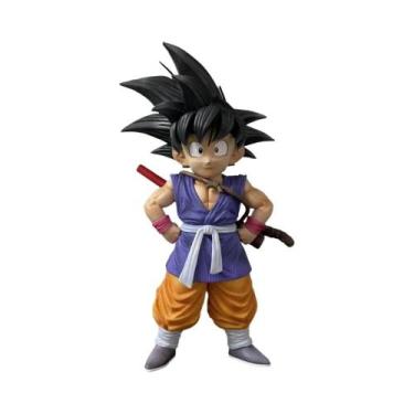 Imagem de Figura De Ação Dragon Ball Z Goku 19,5cm Estátua De PVC Modelo De Anim