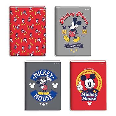Imagem de Starschool – Caderno Universitário Capa Dura COSTURADO Mickey Disney | 80 Folhas, 1 Matéria | Maior Durabilidade e Charme Clássico p/Estudos
