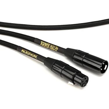 Imagem de Ernie Ball Braided XLR Mircrophone Cable, 20ft, Black (P06392)