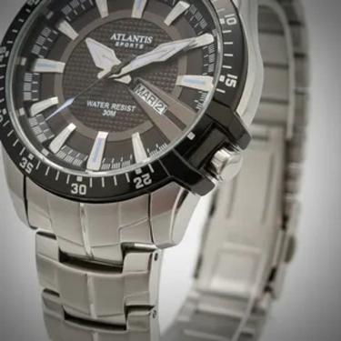 Imagem de Relógio Masculino Atlantis Sport Pulseira De Aço
