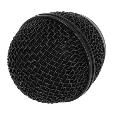 Imagem de Generic Substituição da Cabeça Esférica da Grade do Microfone de Malha para SM58S BETA58A-Cabeça Protetora do Microfone para Cantores Aço Inoxidável Adequado para a Maioria para Artistas de Bares de