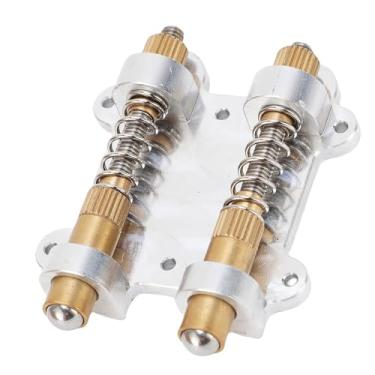 Imagem de Alomejor Estabilizador de Tremolo de Guitarra, Rolha de Ponte de Latão Sólida Com Estabilidade de Ajuste para Guitarras Elétricas de Floyd Rose Gotoh, Inclui 6 Parafusos de Instalação