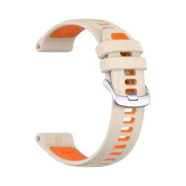 Imagem de Pulseira De Silicone Bicolor Para Garmin Forerunner 970 965 955 945 93