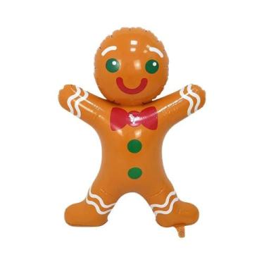 Imagem de Brinquedos Infláveis De Natal Em PVC Para Decorações De Feriado Ao Ar 