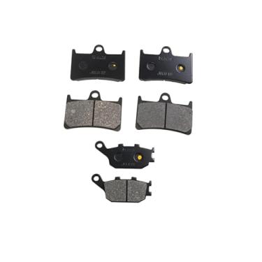 Imagem de Arashi Pastilhas de freio dianteiras traseiras para Yamaha YZF R1 2004-2006 SP 2006, R6 2008-2016, XSR900 XSR700 com ABS MT10 2016, FZ8 2011-2015, peças de acessórios de substituição de motocicleta