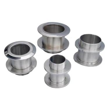 Imagem de 1 peça de diâmetro interno 6/8/10/12,7/16/19/25/32/38/45/51/57/63 76 mm 304 acessórios de tubo de bucha de parede de anteparo de aço inoxidável (63 mm)