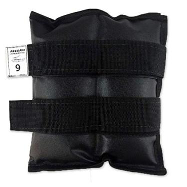 Imagem de Par de Caneleiras de peso Ahead Sports Aff343 9kg Preta