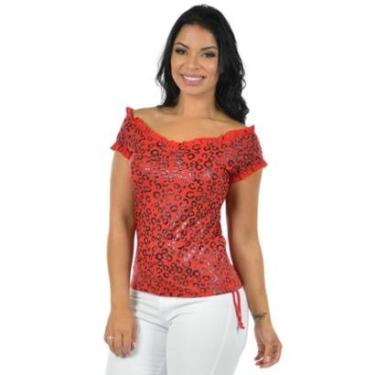 Imagem de Blusa ciganinha poli  viscose fenomenal(sem elasticidade) Preto P-Unissex