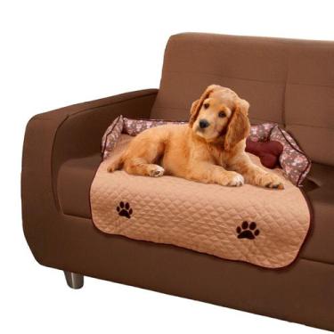 Imagem de Capa Protetora para Sofá PET Estilo Cama Impermeável - Tamanho G - Com