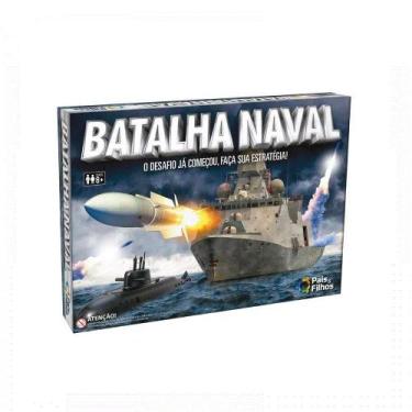 Imagem de Jogo Batalha Naval Top Line Pais & Filhos - Pais E Filhos
