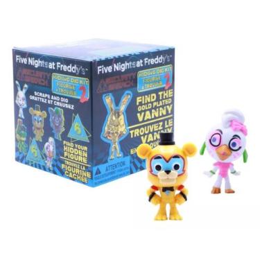 Imagem de Mini Boneco Surpresa Five Nights At Freddy's Gold Vanny Raro - DC Toys