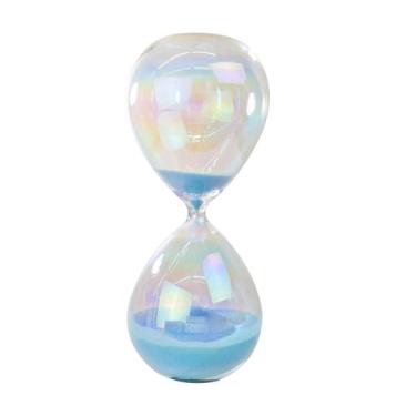 Imagem de Ampulheta de vidro furta-cor de 30 minutos 20cm - Charti, D