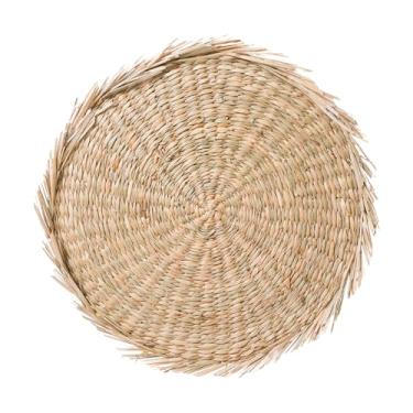 Imagem de Lugar Americano Folha Fibra Natural 38cm Sustentável Rafimex