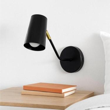 Imagem de Arandela de Parede Clara com Cúpula Articulada - Luminária Moderna - l