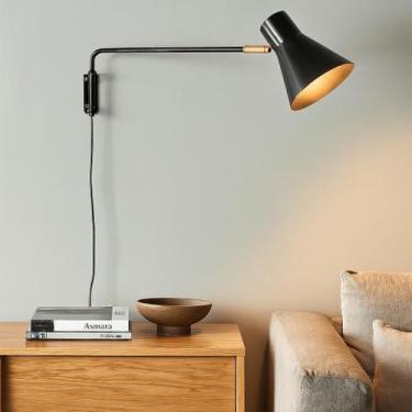 Imagem de Arandela de Parede Eleonor com Cúpula Articulada e Design Moderno - lu