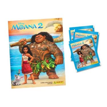 Imagem de MOANA 2 - Álbum Capa Cartão + Kit 10 Envelopes - Panini