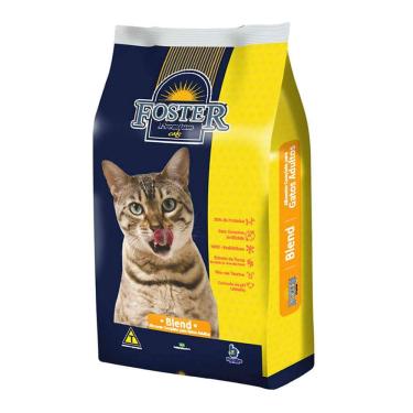 Imagem de Ração para Gatos Foster Premium Cats Adultos Blend 1Kg