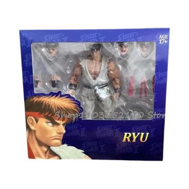 Imagem de Bonecos De Ação Guile Ken Ryu Street Fighter, Modelo Articulado, Anime