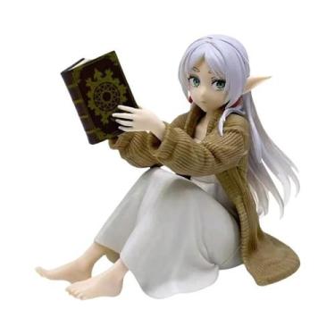 Imagem de Figura De Anime Frieren Fofa Para Desktop, Modelo De Boneca De Ação Se