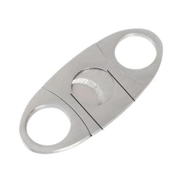 Imagem de Cortador De Cigarros Manual Em Aço Inoxidável, Tesoura Afiada Para Que