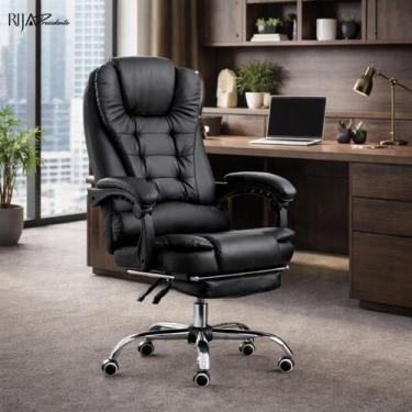 Imagem de Cadeira De Escritorio Presidente Rija Ajustável