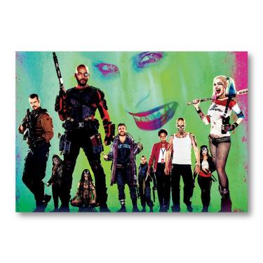 Imagem de Pôster pintando Esquadrão Suicida Harley Quinn 51,5 x 36 cm