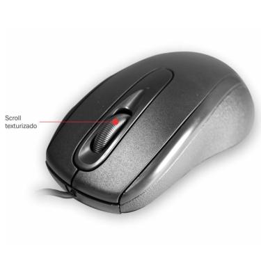 Imagem de Mouse Usb Kmex Mo-m235 Usb Preto 1200dpi